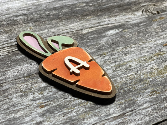 Carrot Easter Tag