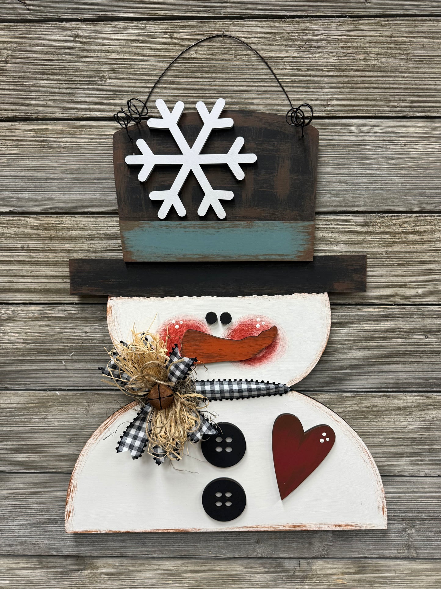 Winter Door Decor